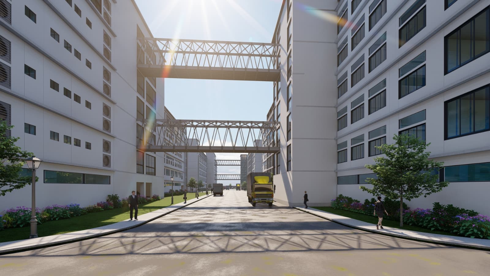 Supreme Outfit production blocks and skybridges
